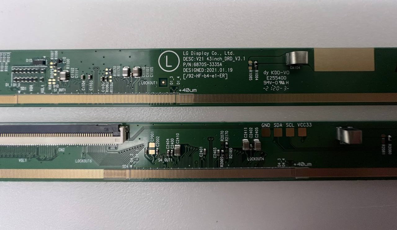 LG 43UP81003LR Smart TV Matrix Board - 6870S-3336A