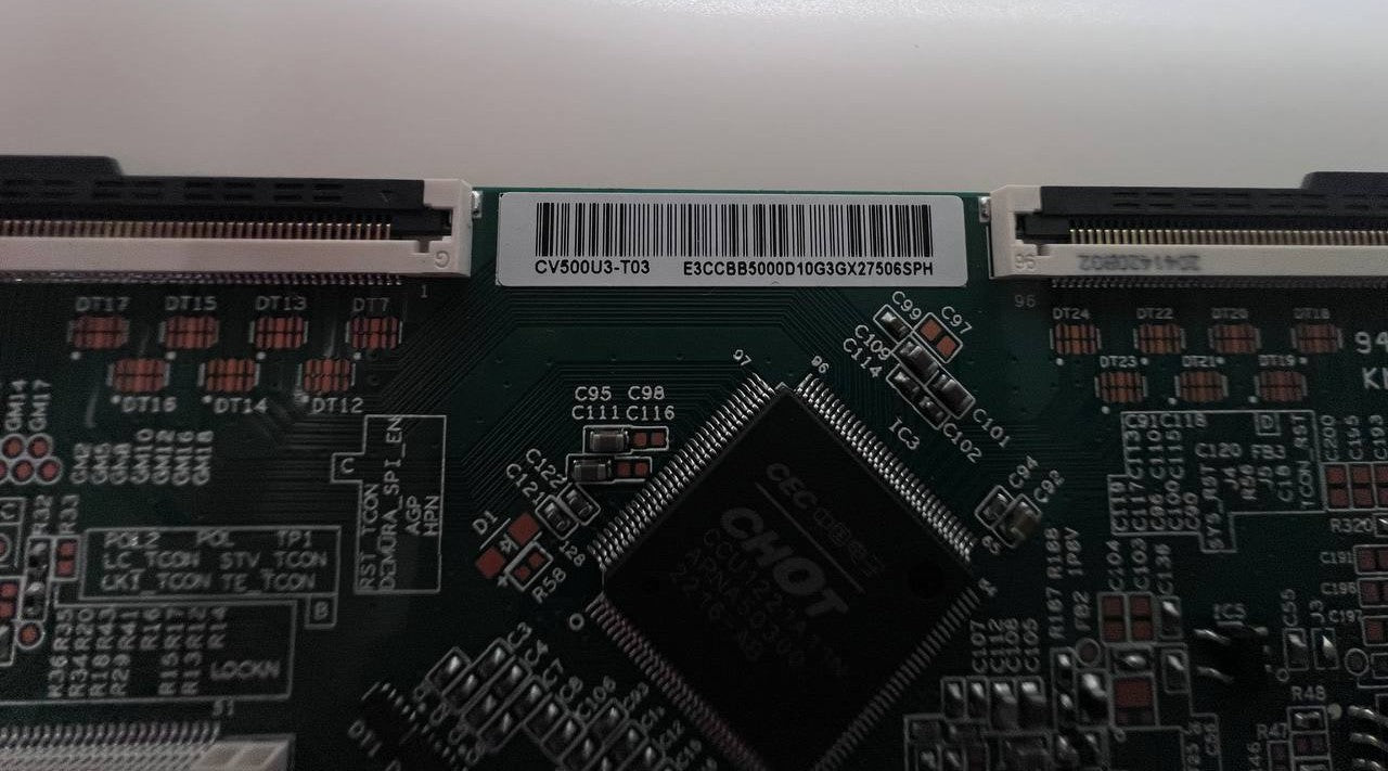 T-Con CV500U3-T03 for Samsung UE50AU7092UXXH TV