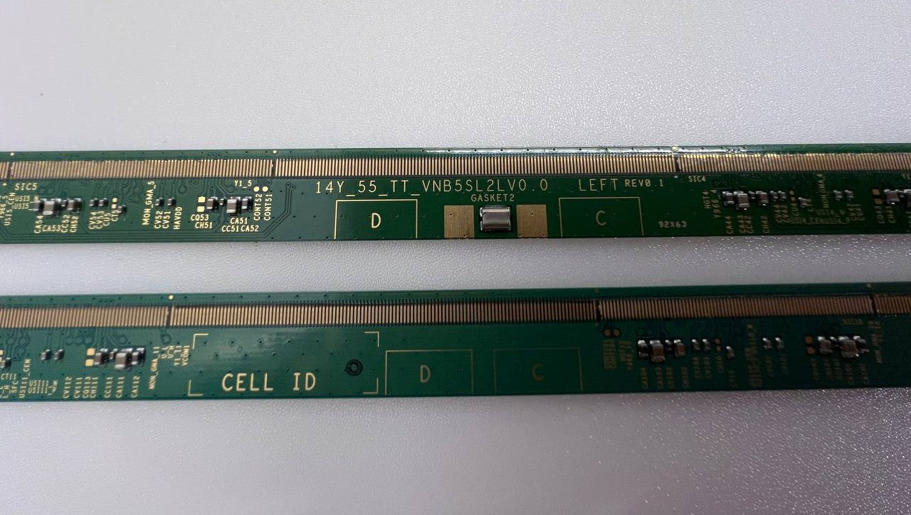 Matrix boards 14Y_55_TT_VNB5SL2LV0.0 LEFT / 14Y_55_TT_VNB5SR2LV0.0 RIGHT for Samsung DB55D TV