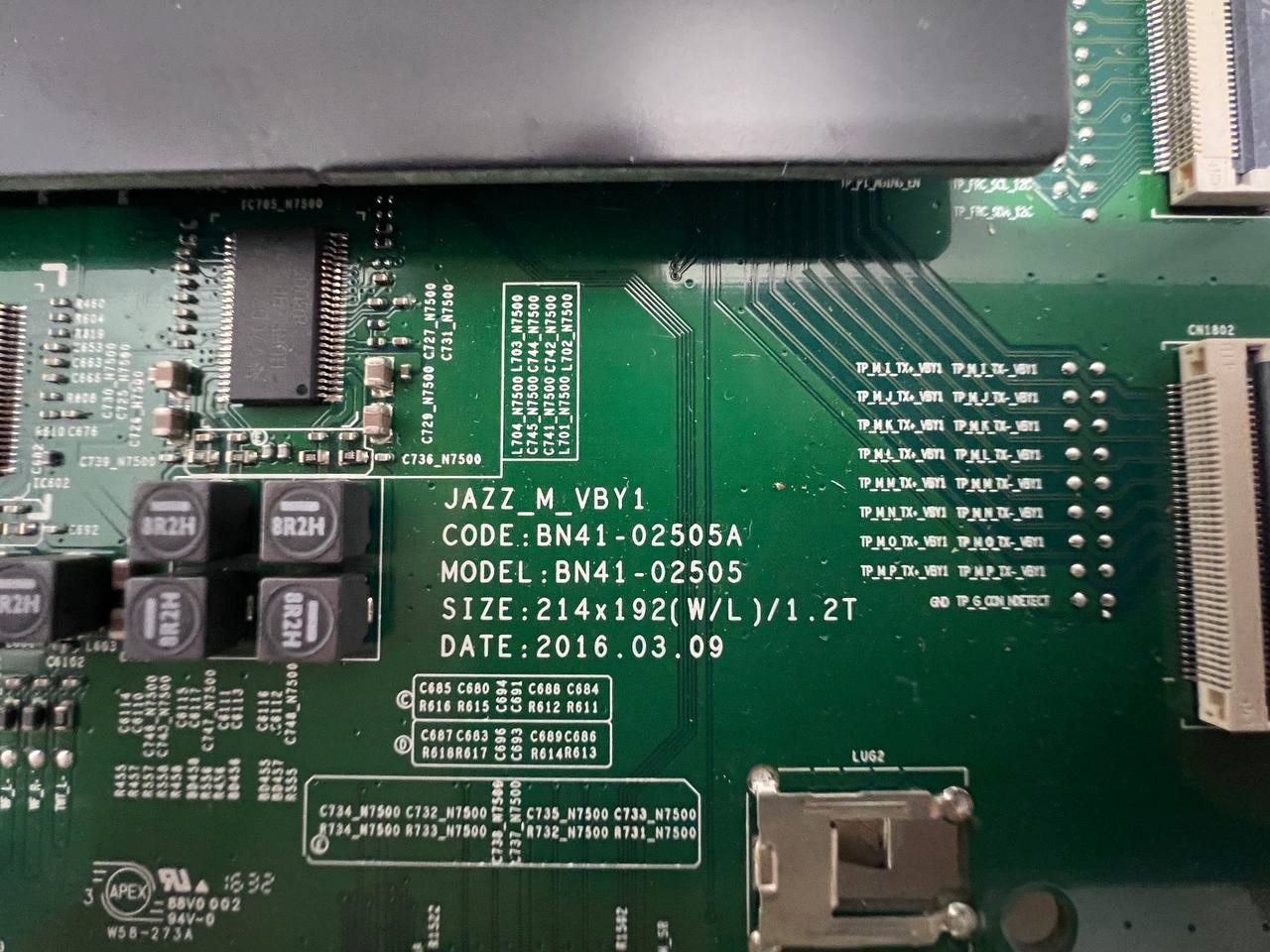 Mainboard BN41-02505A for Samsung UE40KU6075U TV