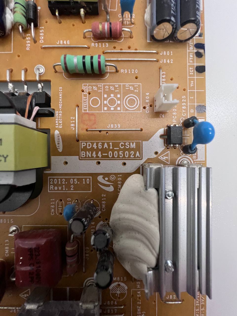 Power Supply BN44-00502A for Samsung UA46ES5600P TV