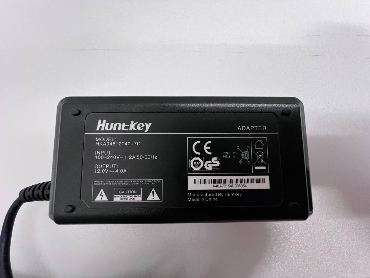 Hunt-Key HKA04812040-7D Adapter - AC 12V 4A
