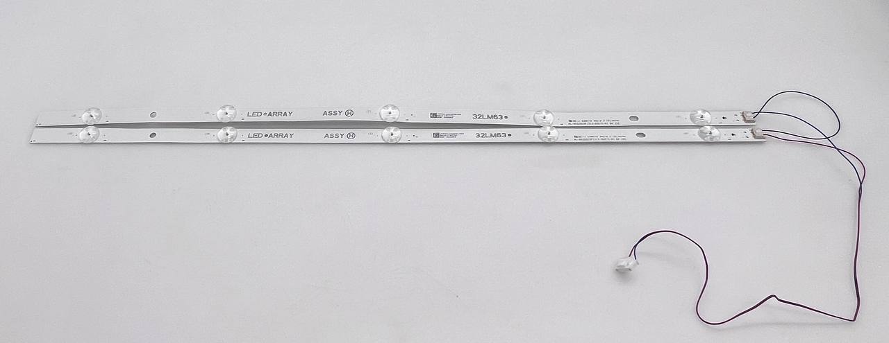 LED Backlight Strips – HL-99320CSP1313-0501S-01 B4 (2×5) for LG 32LM6380PLC Smart TV