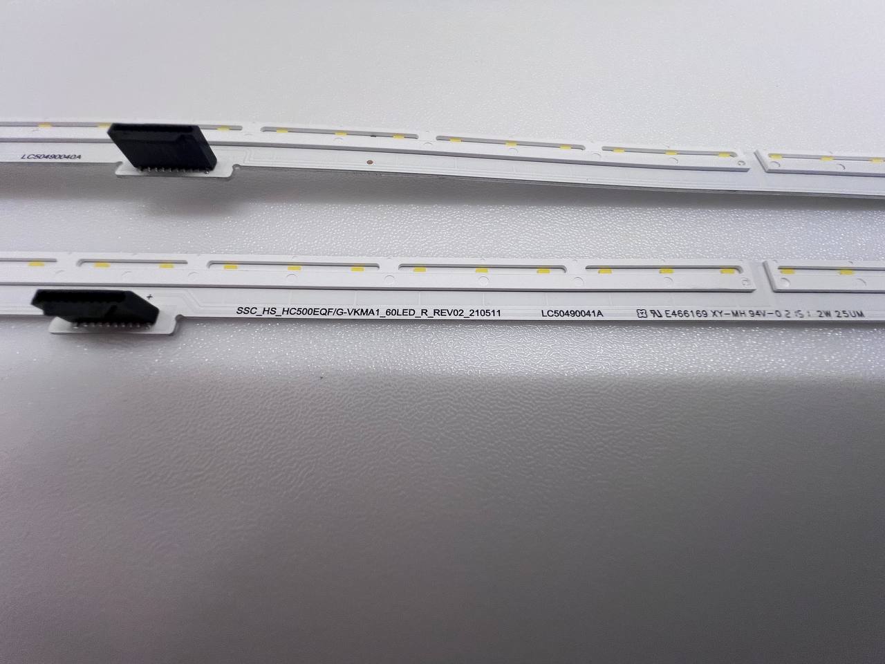LED Backlight Strips – SSC HS HC500EQF/G-VKMA1 60LED L REV02 210511 for LG 50NANO8130A Smart TV