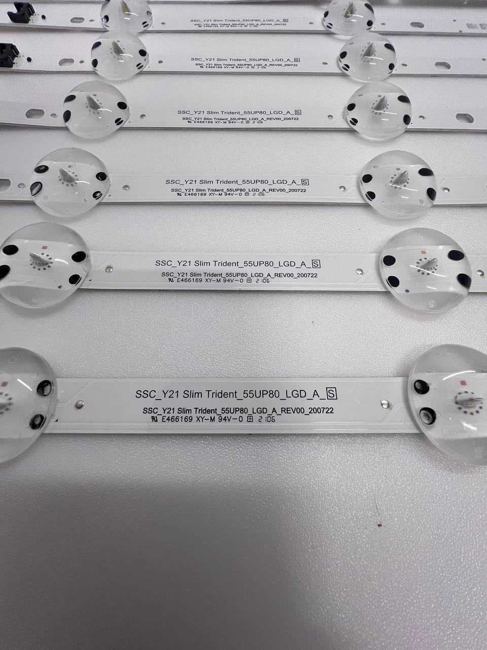 LED Backlight Strips – SSC Y21 Slim Trident 55UP80 LGD A S for LG 55UP81003LA Smart TV