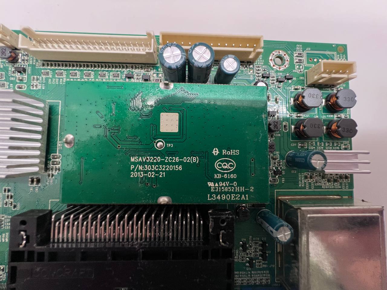 Mainboard MSDV3223-ZC01-01 for JVC LT-40E71 TV