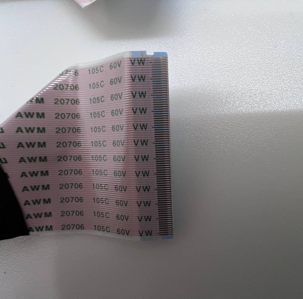 Flex cables G-CINDA E35201 AWM 20706 105C 60V VW-1 for Philips 58PUS8506/12 TV