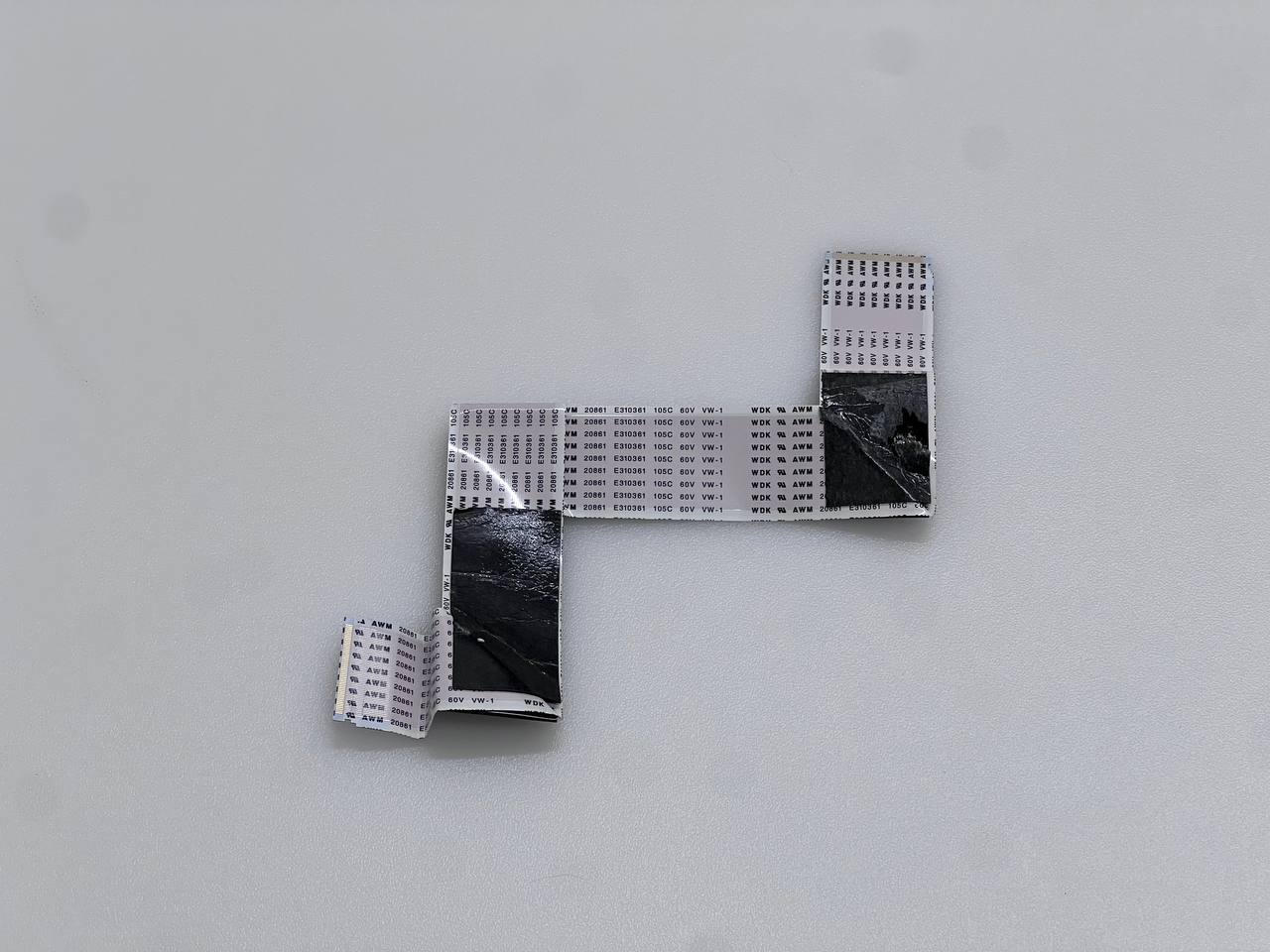 Xiaomi L43M6-6AEU Smart TV LVDS Cable - WDK AWM 20861 E310361 105C 60V VW-1