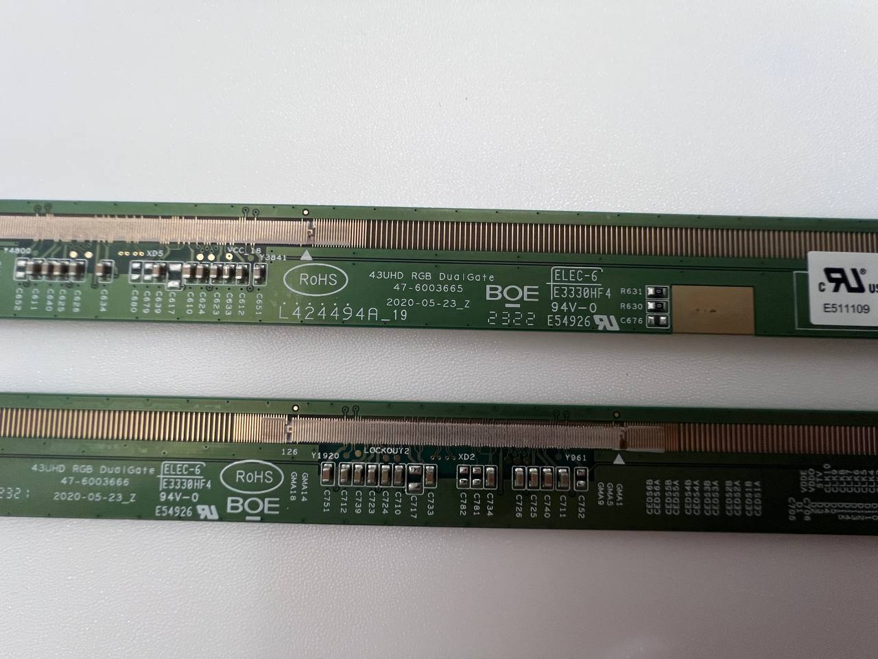 Matrix boards 47-66003665 / 47-6003666 for Sony KD-43X75WL Smart TV