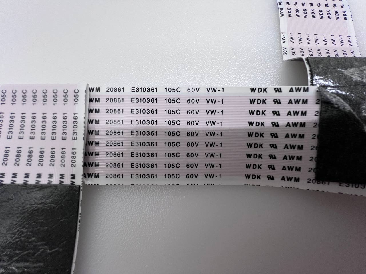 Xiaomi L43M6-6AEU Smart TV LVDS Cable - WDK AWM 20861 E310361 105C 60V VW-1