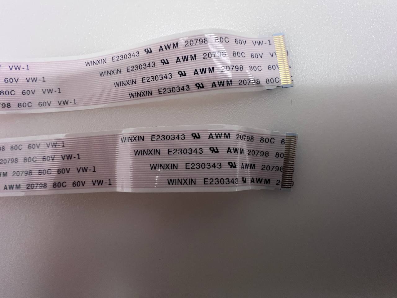 LVDS Cable WINXIN E230343 AWM20798 80C 60V VW-1 for Philips 55PUS9435/12 TV