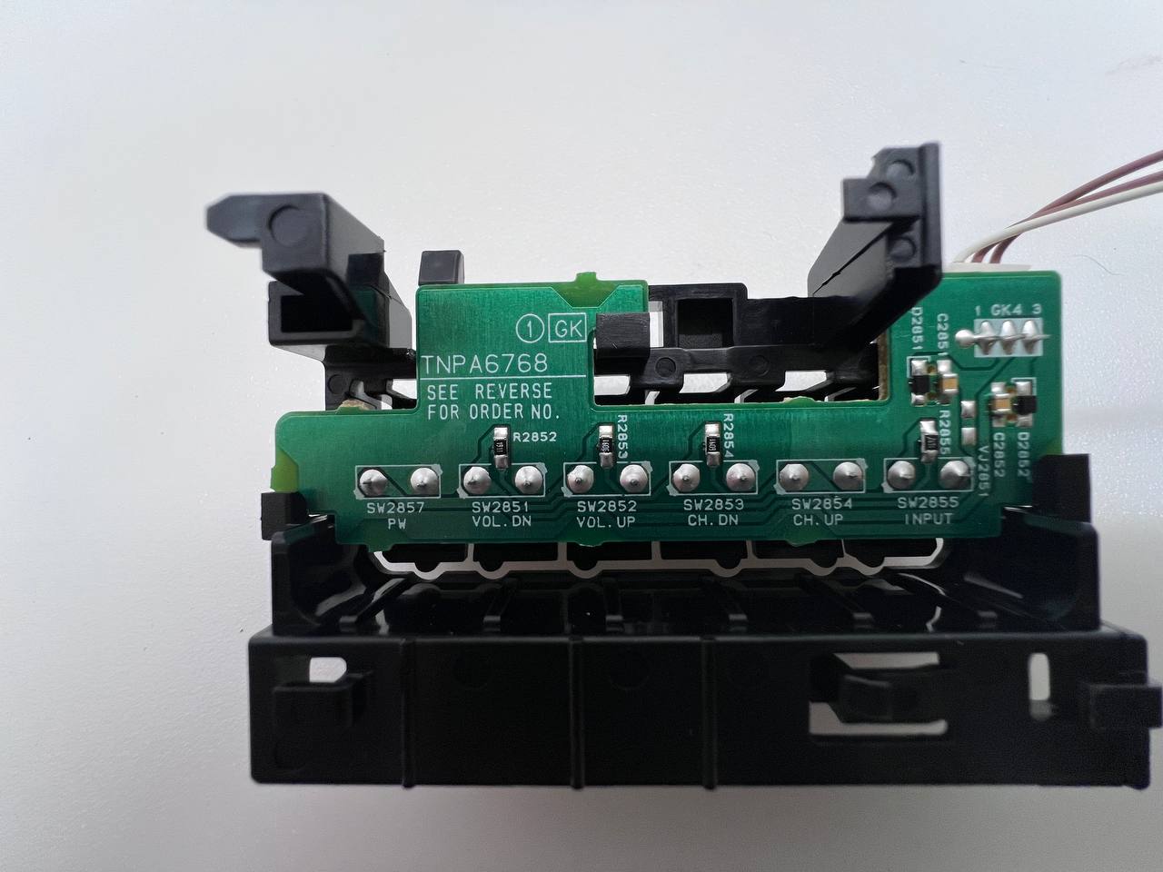 Button Board TNPA6768 for Panasonic TX43F620E TV