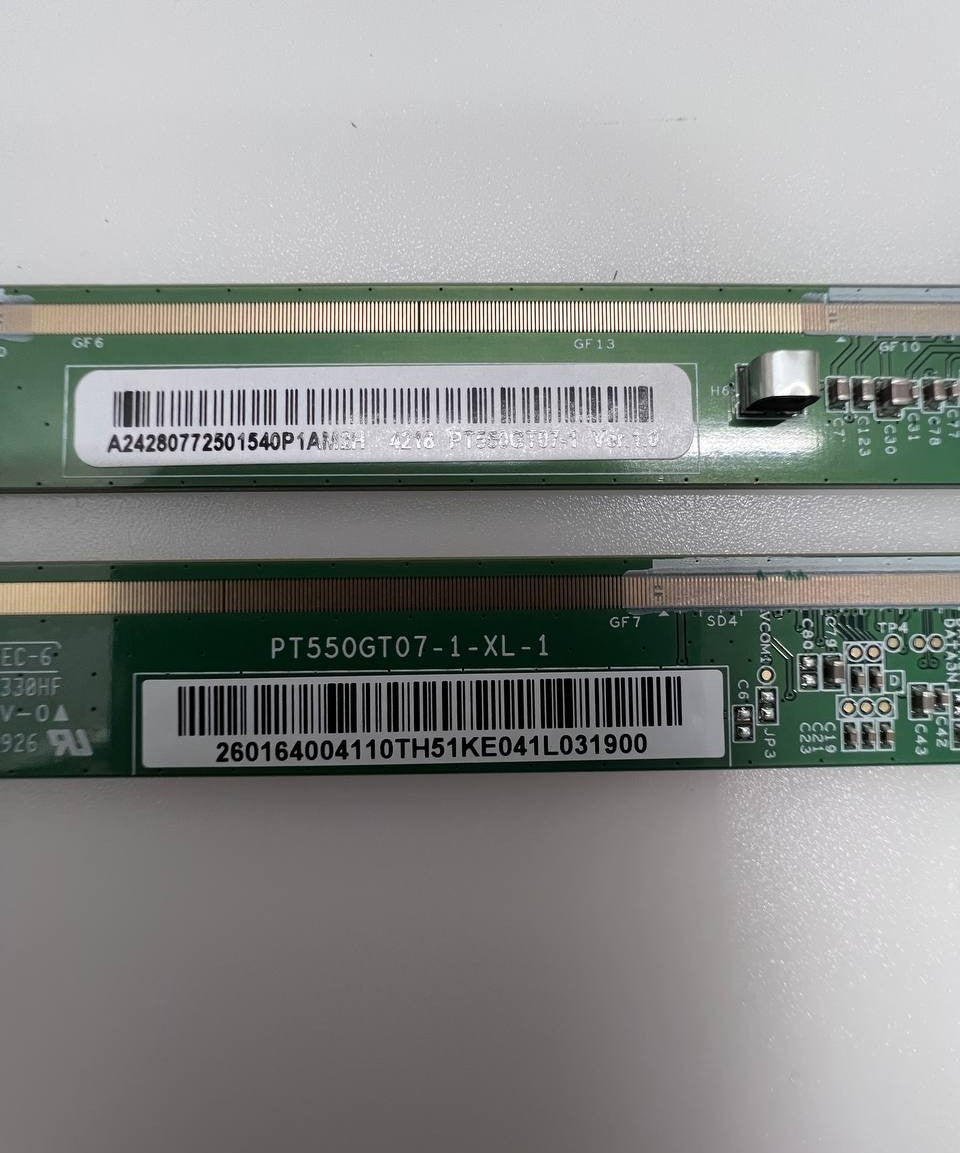 Matrix Boards PT550GT07-1-XL-1 / PT550GT07-1-XR-1 for LG 55NANO81T3A TV