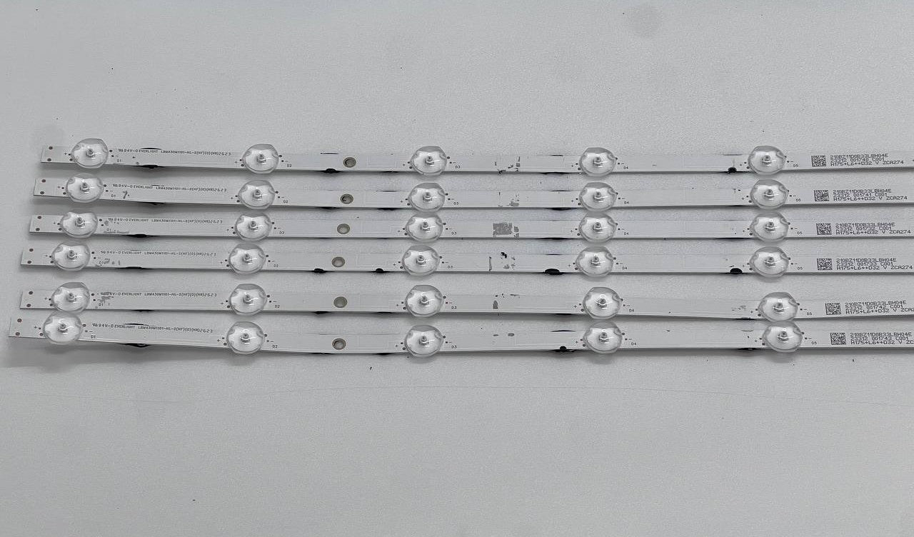 LED Backlight LBM430M1101-HL-2 for Philips 43PUS8518/12 TV