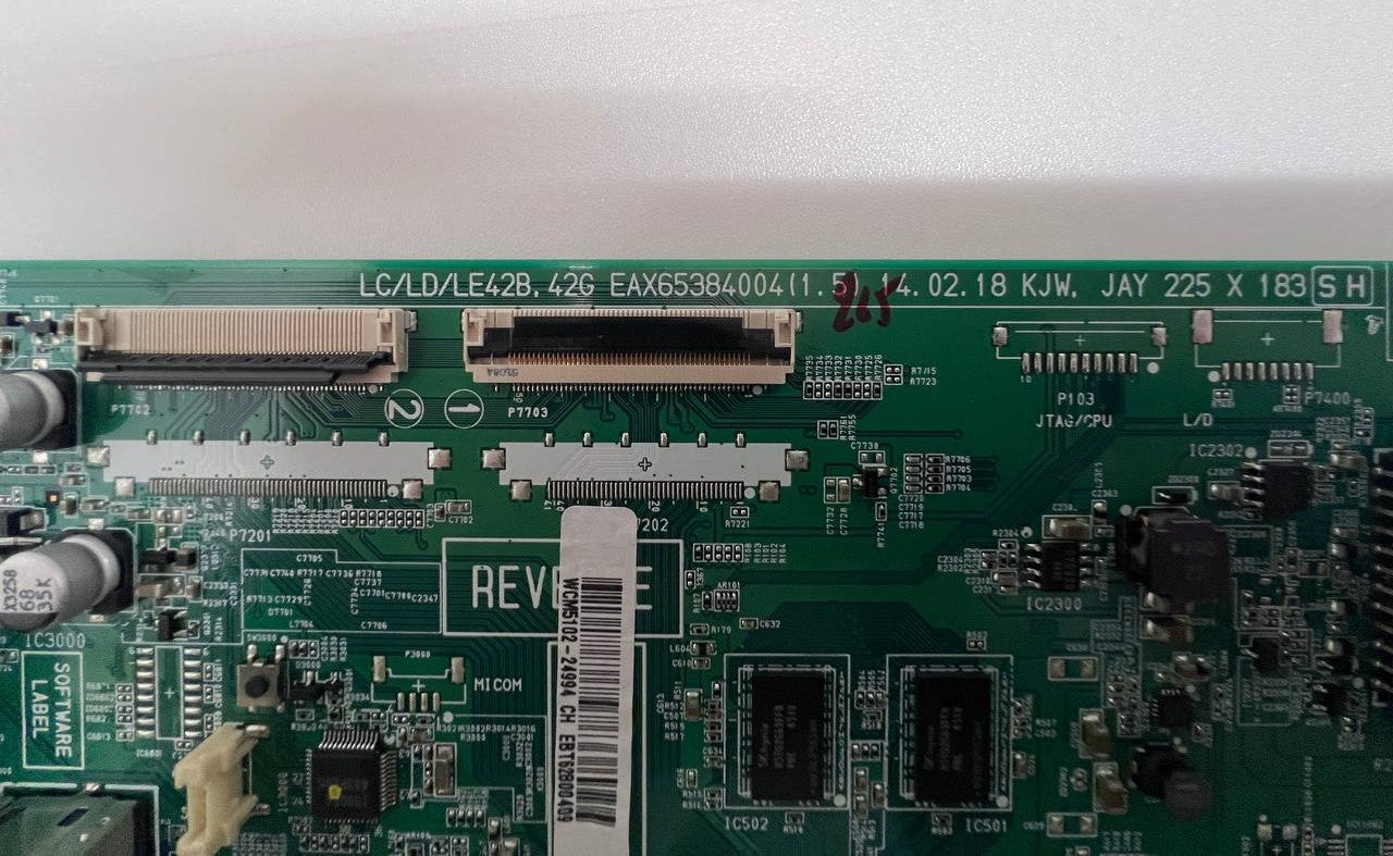 Motherboard EAX65384004 for LG 47LB670V TV