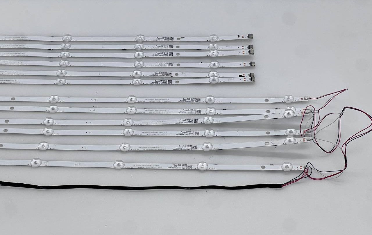 Philips 65PUS8209/12 TV LED Backlights - LB-GM3030-GJPHP656X11PSJ4-4-Y / LB-GM3030-GJPHP656X11PSJ4-R-Y