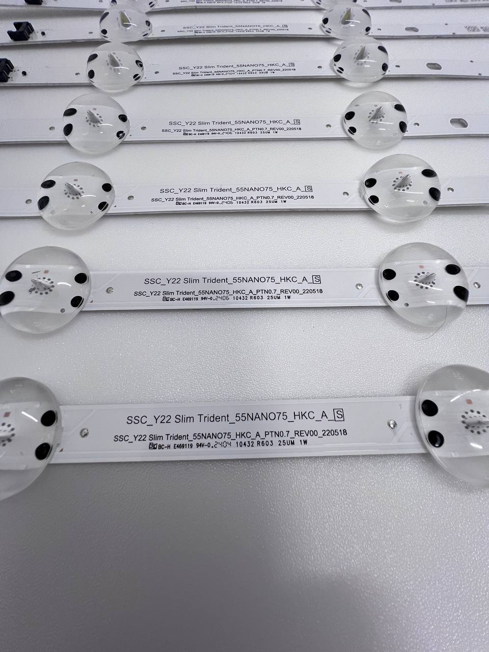 LED Backlight Strips for LG 55NANO081T3A Smart TV