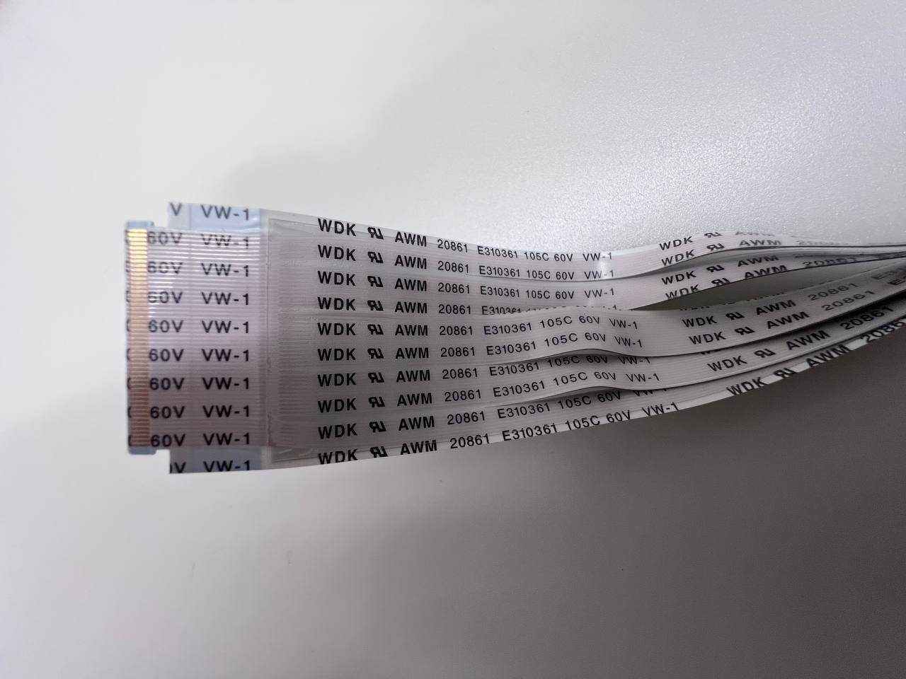 LVDS Cable WDK AWM 20861 E310361 105C 60V VW-1 for Philips 65PUS8209/12 TV