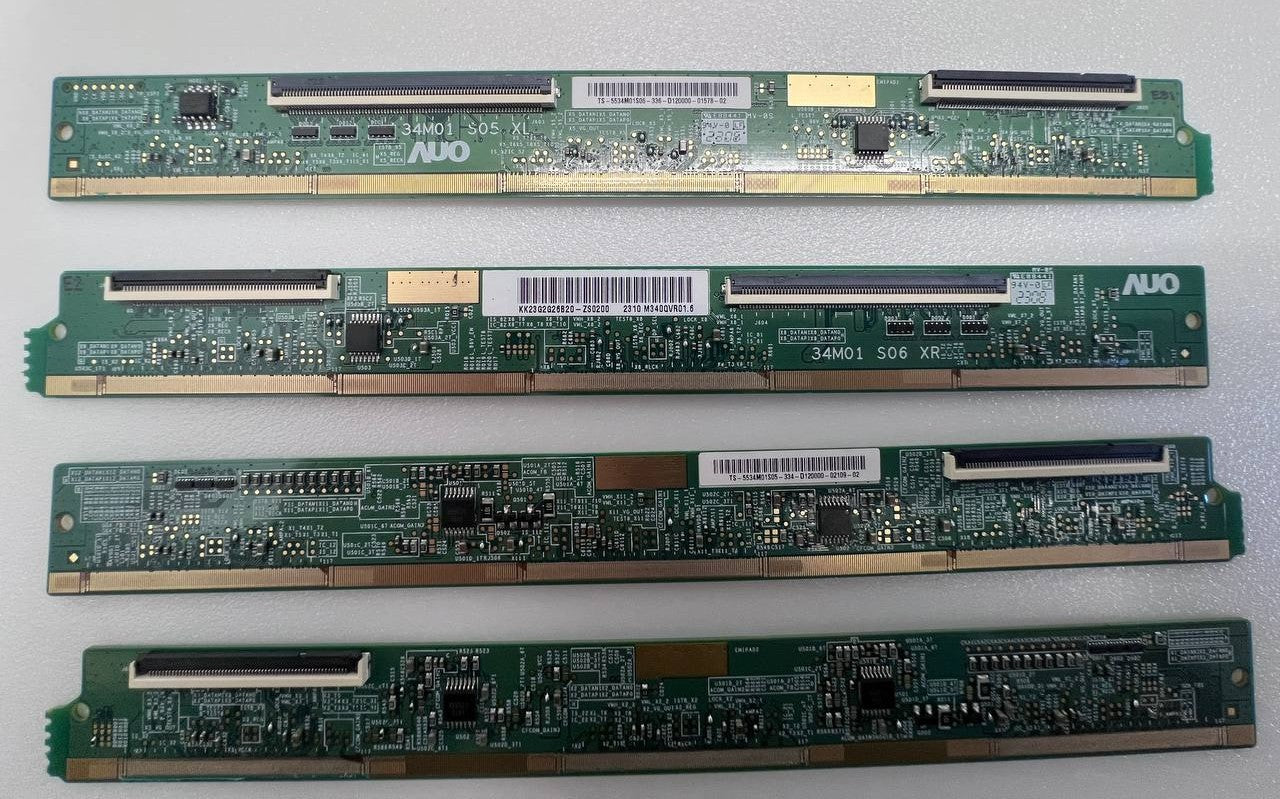 Matrix boards 34M01 S05 XL / 34M01 S06 XR for Samsung C34G55TWWP Monitor