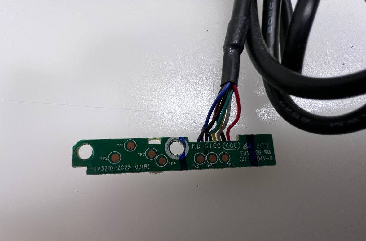 IR Sensor TV3210-ZC25-03 KB-6160 for JVC LT-40E71 TV