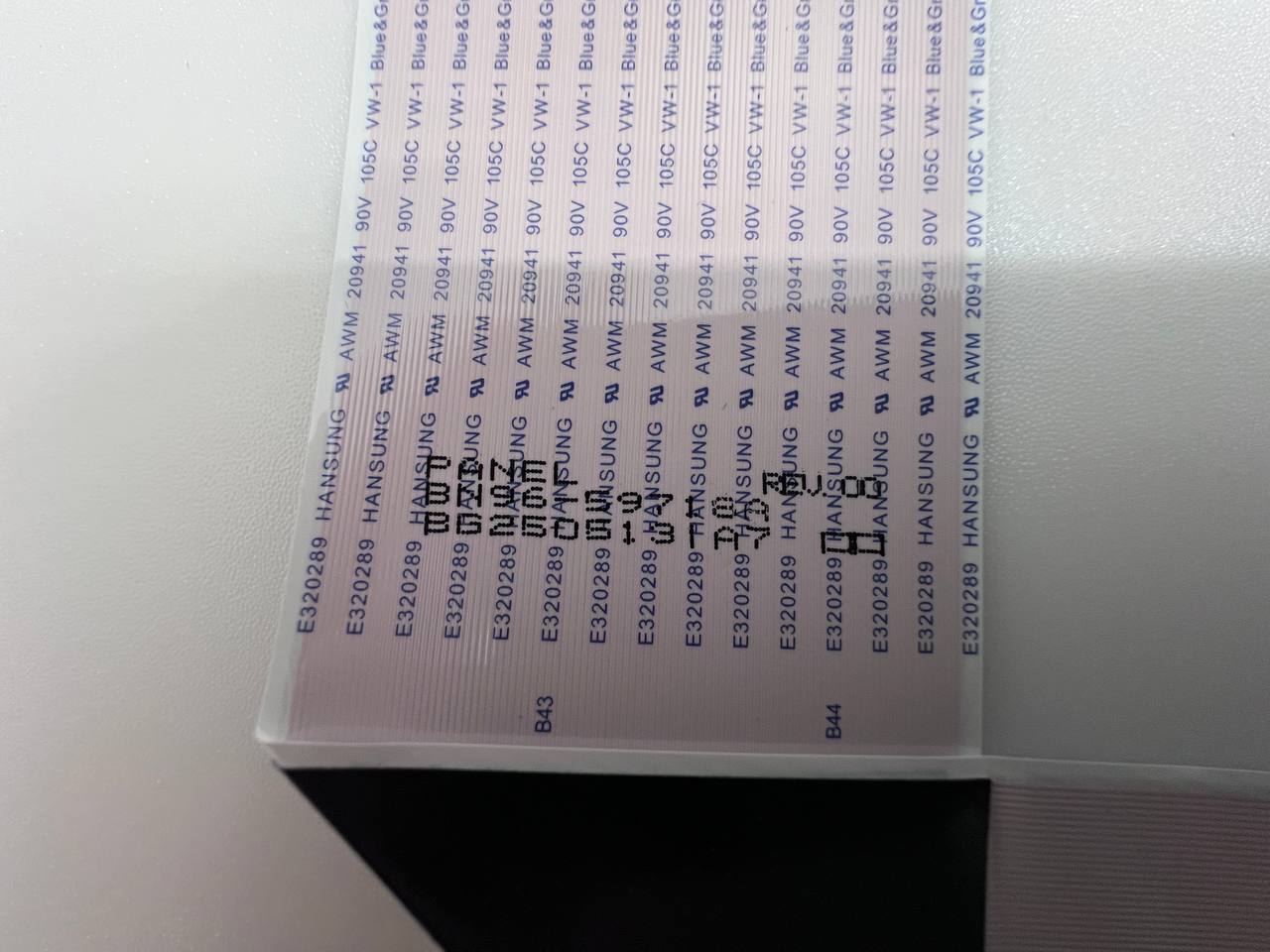 LVDS Cable BN96-59718A for Samsung TQ65QEF1AU TV