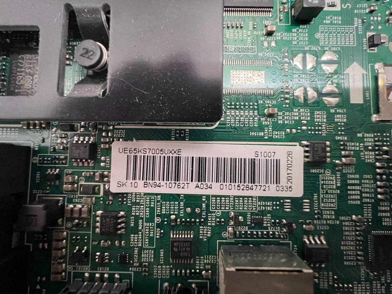 Mainboard BN41-02504A for Samsung UE65KS7005XXE TV