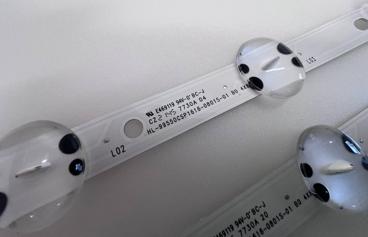 LED backlights HL-99550CSP1616-0801S-01 for LG 55UP75003LF TV