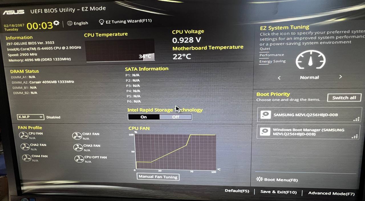 Asus Z97 Deluxe - Dual Intelligent Processor Crystal Sound 2 (LGA 1150 ATX Intel Motherboard)