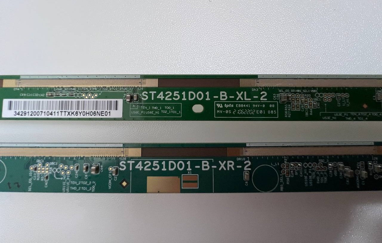 Samsung UE43AU7172U Smart TV Matrix Boards - ST4251D01-B-XL-2 / ST4251D01-B-XR-2
