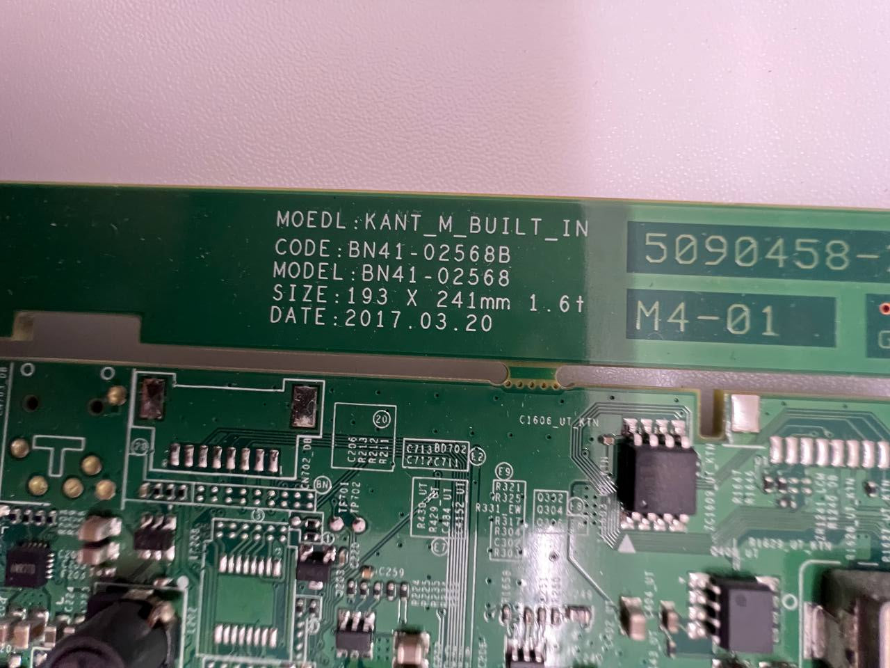 Mainboard - BN41-02568B for Samsung UE40MU6195U TV
