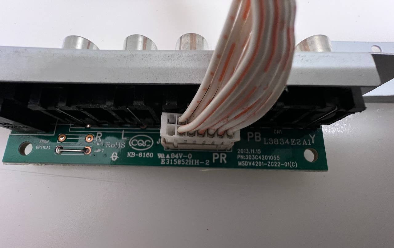 Audio board MSDV4201-ZC22-01 for JVC LT-40E71 TV