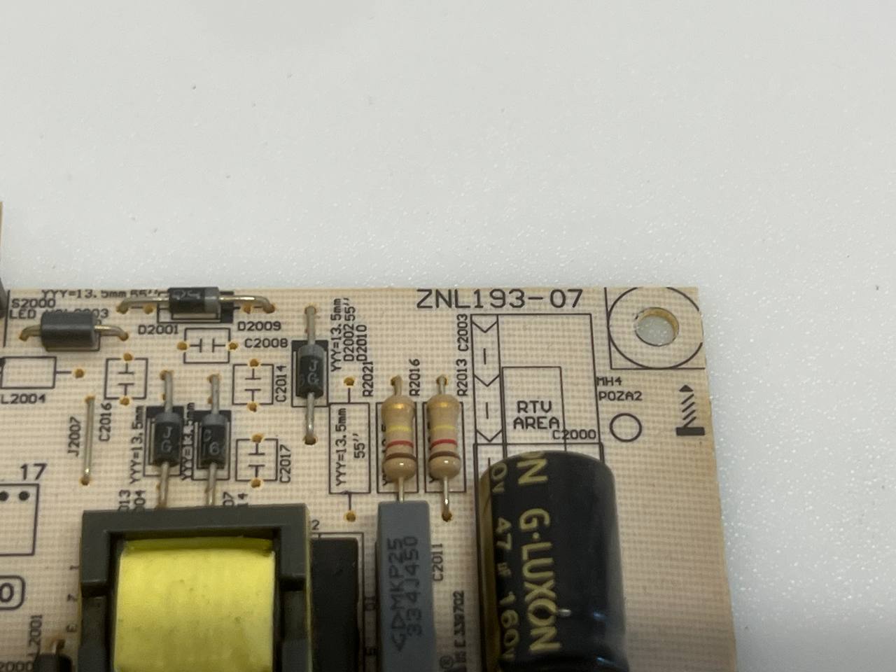 Grundig 43 VLE 6725 BP Power Supply Module (ZNL193-07)
