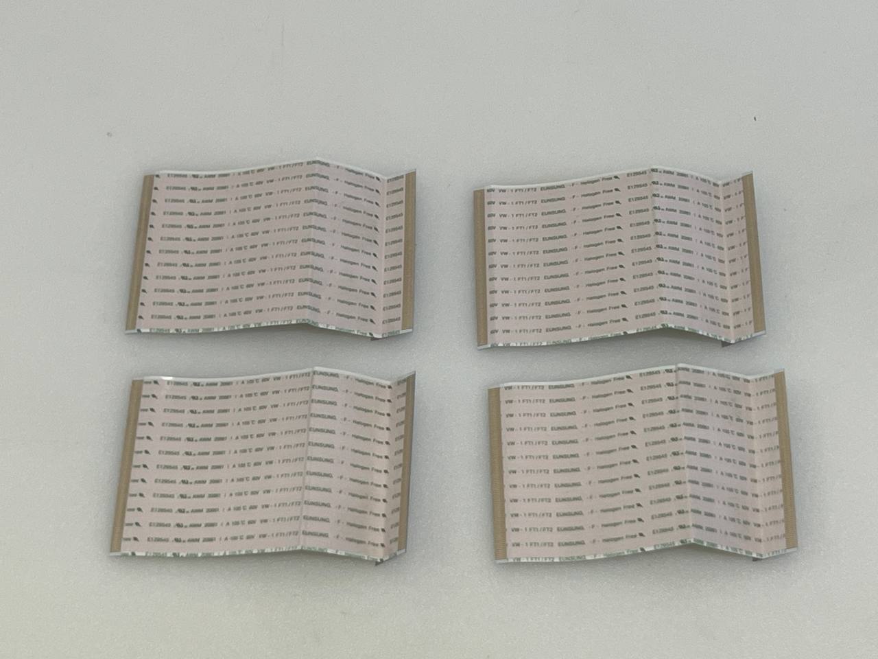 LG 65EG960V LVDS Cables – EUNSUNG E129545 AWM20861 (4-Piece, 80-Pin)
