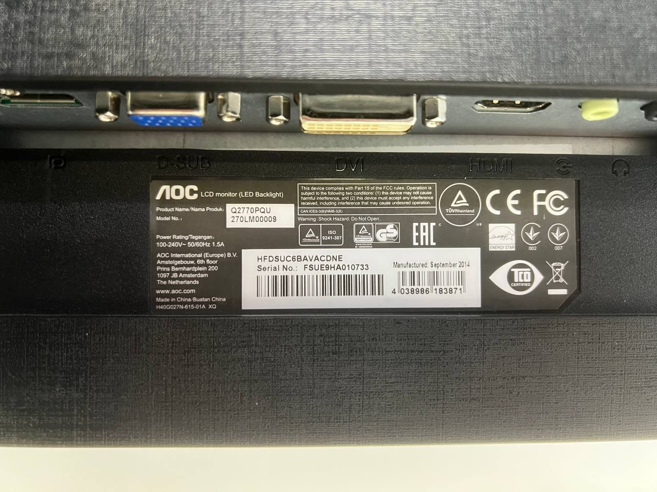 AOC 27