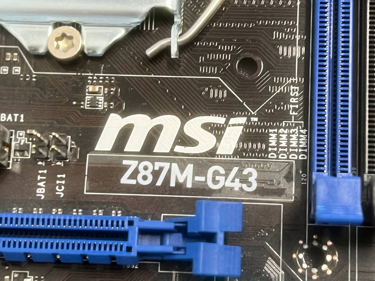 MSI Z87M-G43 Motherboard LGA 1150 Socket | Intel Z87 Chipset