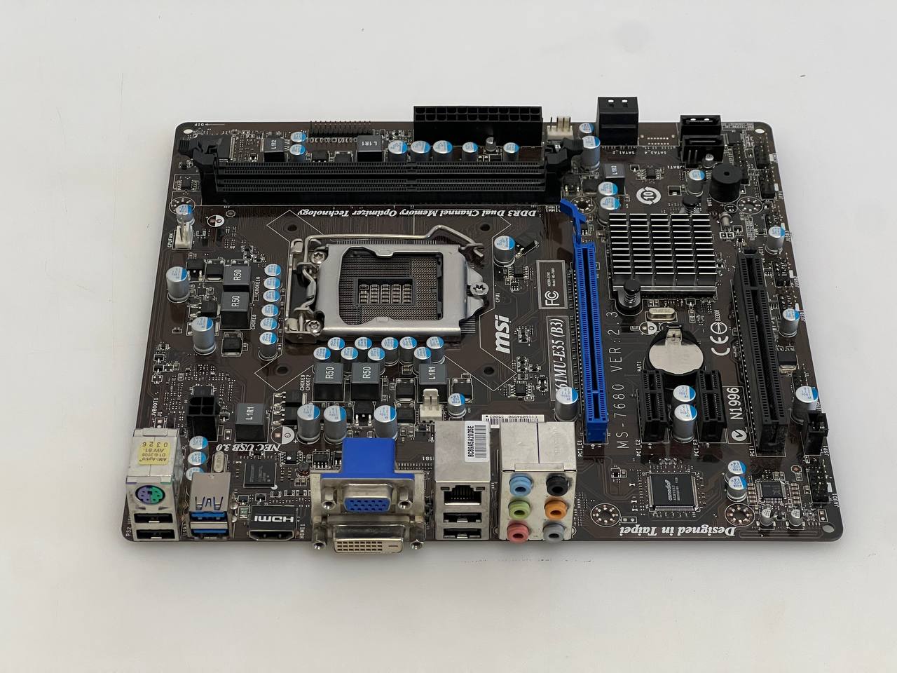 MSI H61MU-E35 (B3) Micro-ATX Motherboard – LGA 1155 Socket