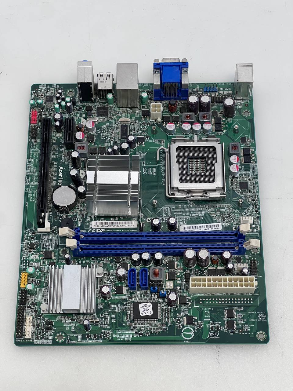 Acer Veriton X275 Motherboard (G41D01-1.0-6KSH)  LGA775