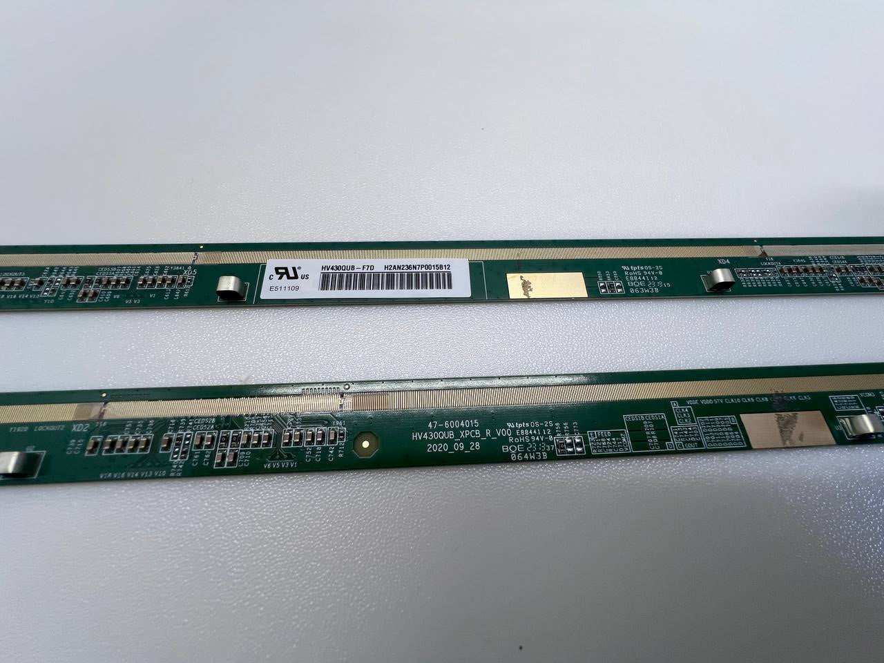 LG 43UR81003LJ TV Matrix Buffer Boards 47-6004014 / 47-6004015