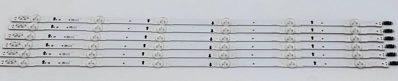 Samsung UE48H6200AW TV LED Strips LM41-00041T / LM41-00041S