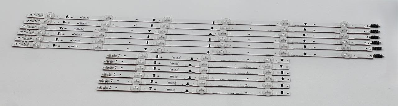 Samsung UE48H6200AW TV LED Strips LM41-00041T / LM41-00041S