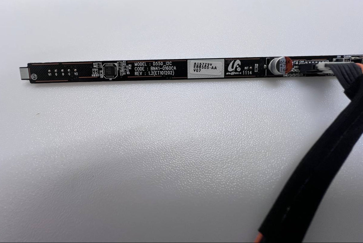 Samsung UE40D5004BW TV IR Sensor Board BN41-0160CA