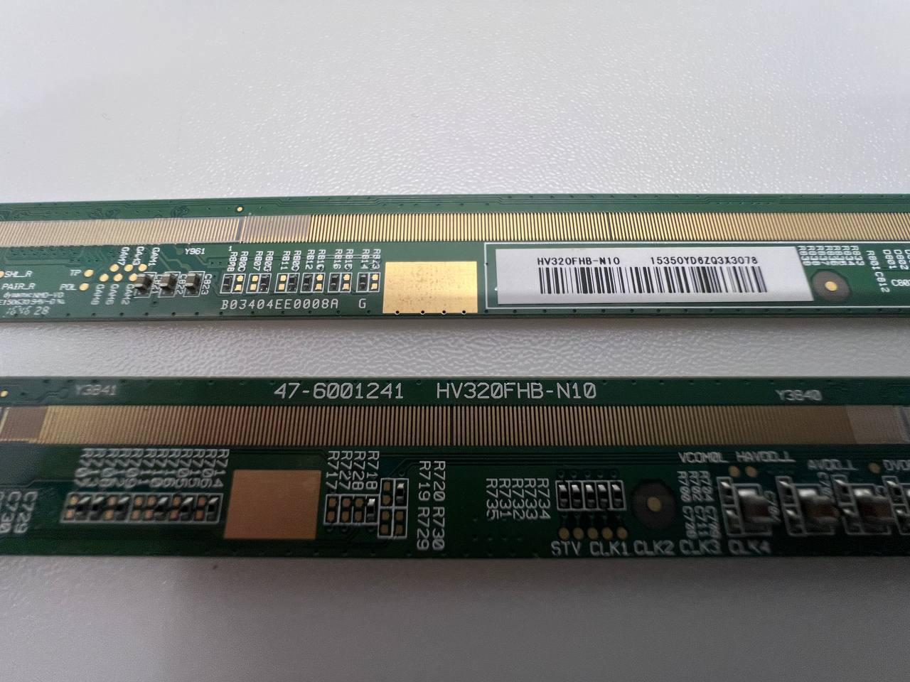 Samsung TV T32E310EX Matrix Buffer Board 47-6001242 / 47-6001241 HV320FHB-N10