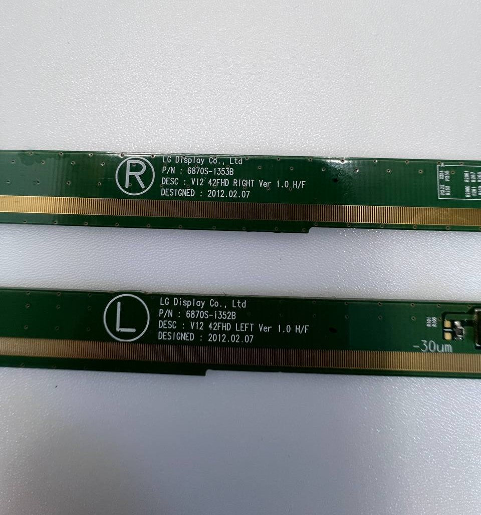Philips 42PFL6007T/12 TV Matrix Buffer Board 6870S-1353B