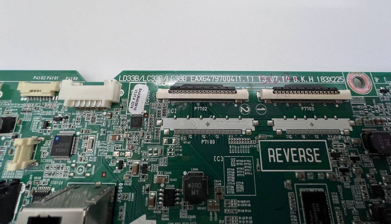 LG 55LA667V TV Main Motherboard EAX64797004 (1.1)