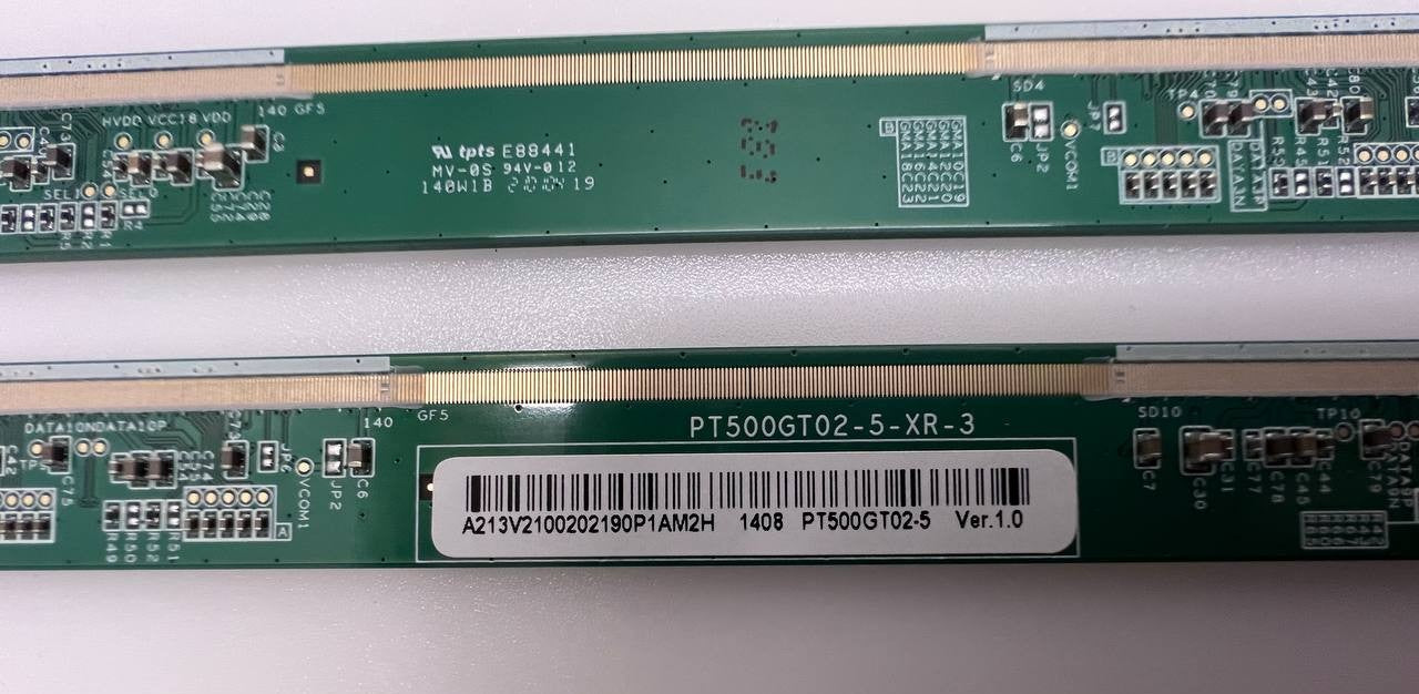 LG 50NANO753PA TV Matrix Boards PT500GT02-5-XR-3 / PT500GT02-5-XL-3