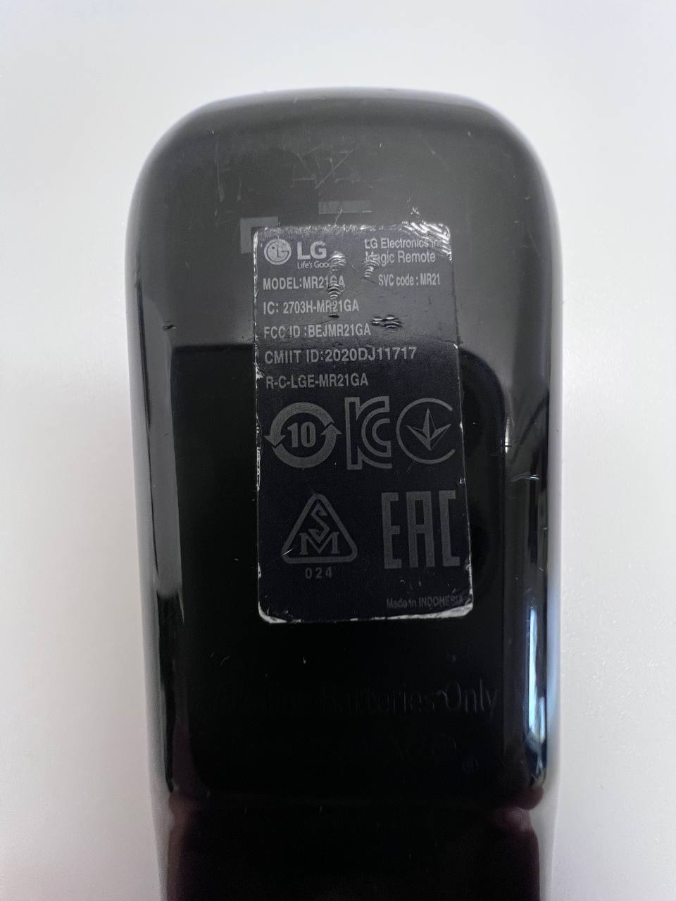 LG 50NANO753PA Smart TV Remote Control MR216A