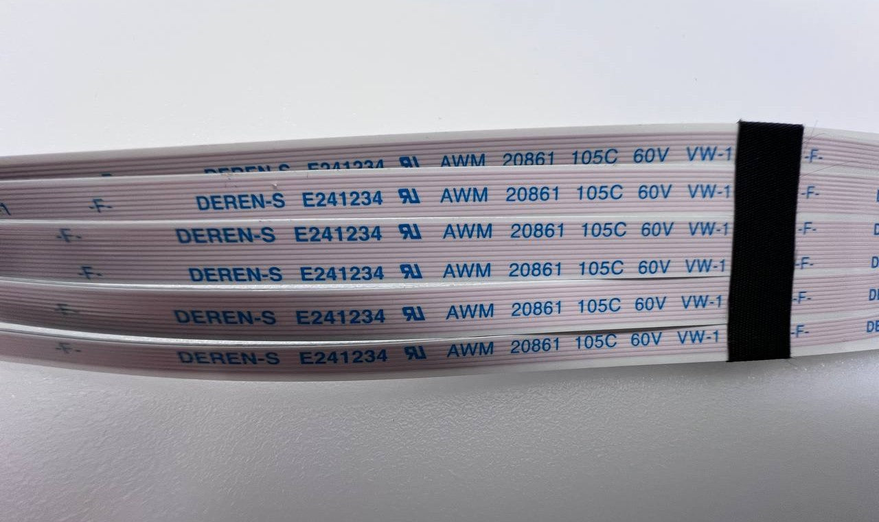 LVDS Cable DEREN-S E241234 AWM 20861 105C 60V CW-1 for Philips 65PUS8909/12 TV