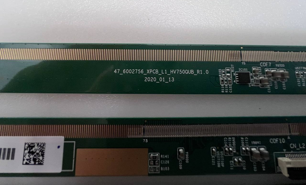 Matrix Boards 47_6002756 / 47_6002757 / 47_6002759 / 47_6002758 for Sony KD-75XH8096 TV