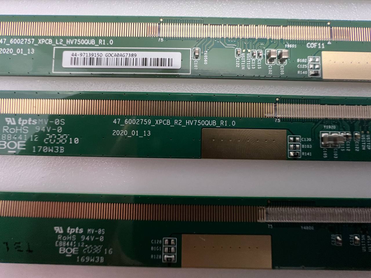 Matrix Boards 47_6002756 / 47_6002757 / 47_6002759 / 47_6002758 for Sony KD-75XH8096 TV