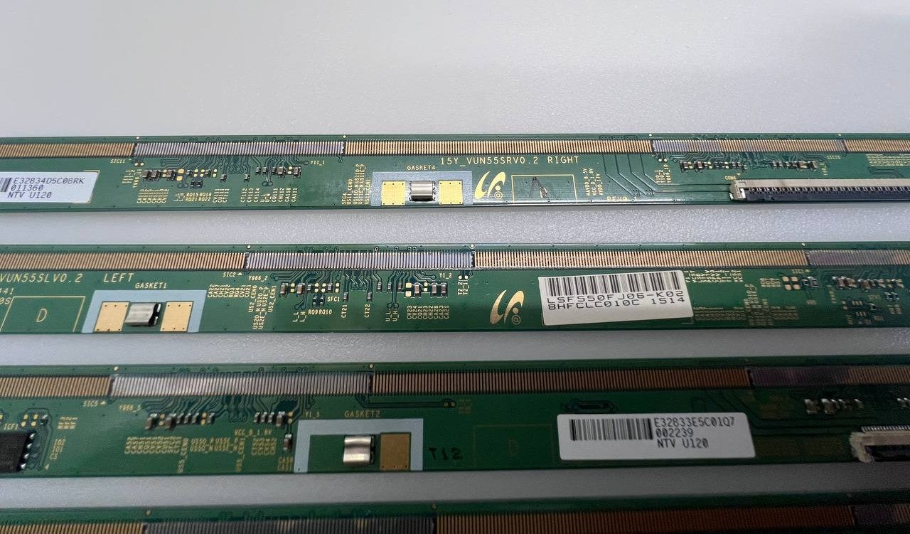 Matrix Boards 15Y_VUN55SRV0.2 RIGHT / 15Y_VUN55SLV0.2 LEFT for Samsung UE55J58500LXXN TV